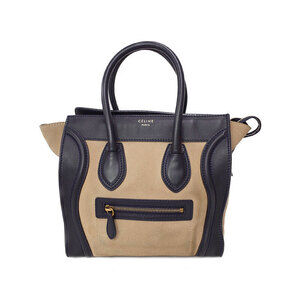 Celine Shopper Tote Luggage Logo Handbag